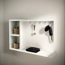 Comprar Porta Llaves Organizador Repisa Ganchos Estantería