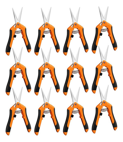 12 Piezas Tijeras De Podar For Jardinería Cortes Precisos .