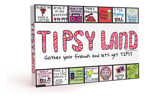 Tipsy Land - Tu Nuevo Juego De Mesa Favorito Para Fiestas, .