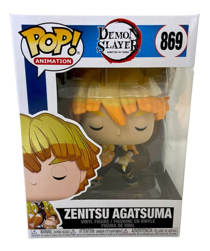 Demon Slayer Zenitsu Agatsuma Funko Pop #869