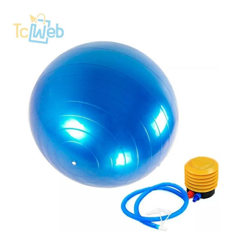 Pelota De Pilates 85 Cm Yoga Fitness Con Inflador De Regalo