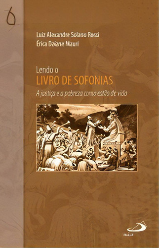 Lendo O Livro De Sofonias, De Mauri Daiane. Paulus Editora Em Português