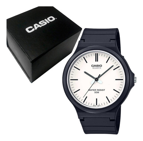 Relógio Casio Masculino Analógico Standard Mw-240-7evdf