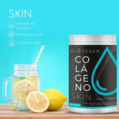 Giovegen Skin - Colágeno Hidrolizado Bebible