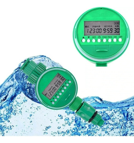 Temporizador Riego Automático Timer Digital Lcd Programador
