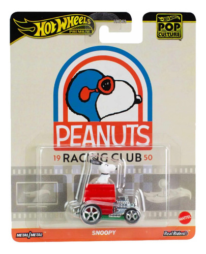 Hot Wheels Premium Snoopy Cor vermelha