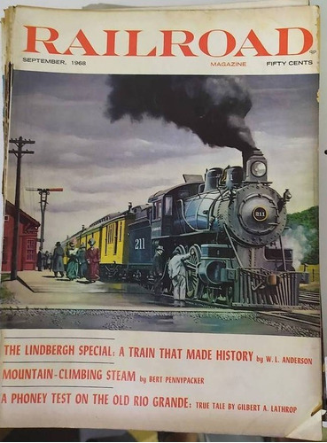 Railroad Magazine Septiembre 1968