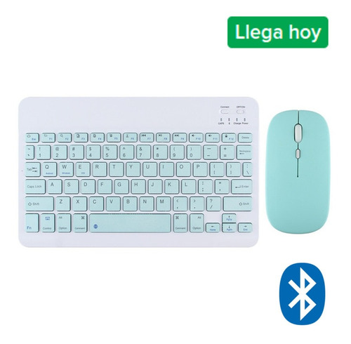 Mouse Teclado Bluetooth Inalambrico Pc Tablet Mac iPad +bate