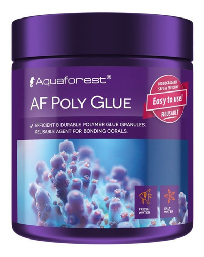 Aquaforest Af Poly Glue 250 Ml  Agua Salada Dulce  Acuario 