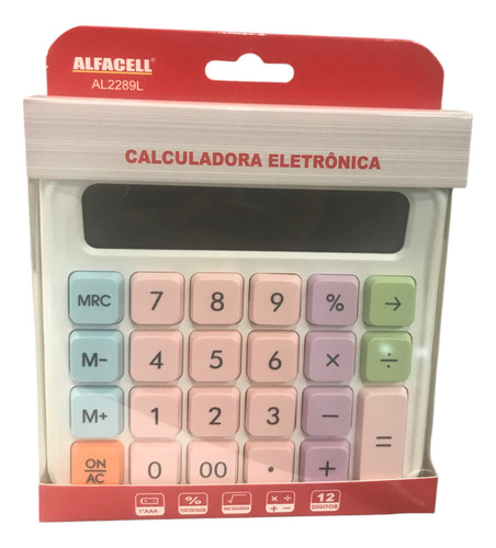 Calculadora Alfacell Básica Al2289l Alfanumérica Tem 4 Variações.
