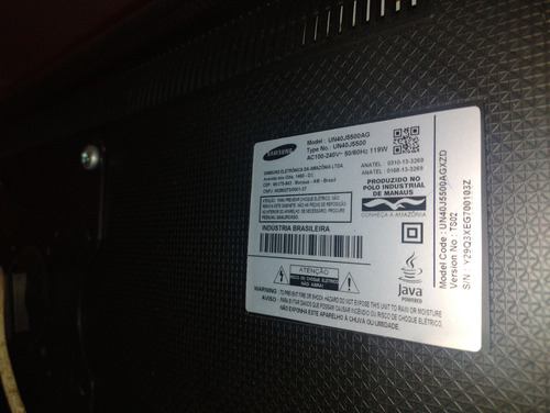 Smart Tv J5500 Series 5 40 Polegadas (Usado)