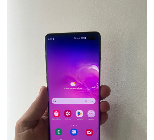 Samsung Galaxy S10+ 128 Gb Negro  8 Gb Ram Leer Descripción