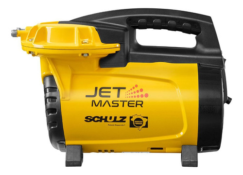 Compressor de ar mini elétrico portátil Schulz Hobby CS 5.3 Jet Master monofásica 500W 127V 60Hz amarelo/preto