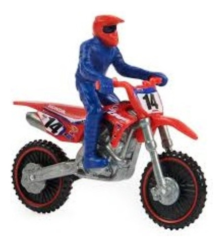 Spin Master Super Cross Cole Seely Moto Juguete 1:24