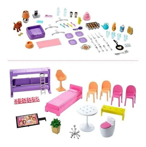 Casa De Ensueños De La Barbie Dreamhouse Mansion De 3 Pisos