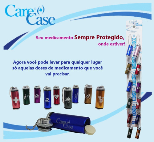 Invólucro Care Case P/ Capsulas, Comprimidos E Pílulas - Peq