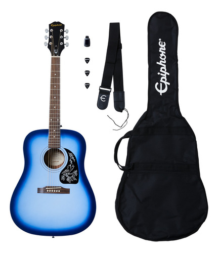 EpiPhone Starling Slb Player Pack Guitarra Acústica Funda