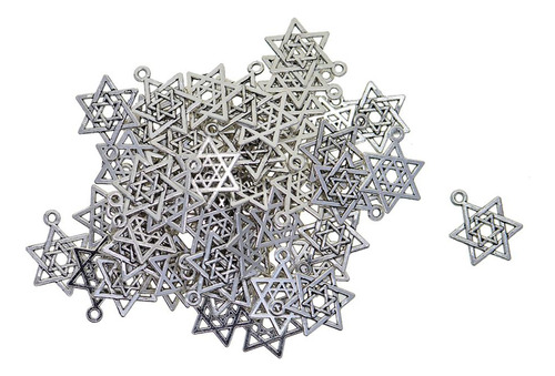 50 Piezas De Plata Antigua 21 16pcs Mm Alloy De Zinc Sello