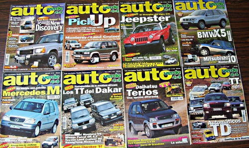 Imagen 3 de 10 de Lote Colección De 73 Revistas Rústicos Autoverde 4x4 Español