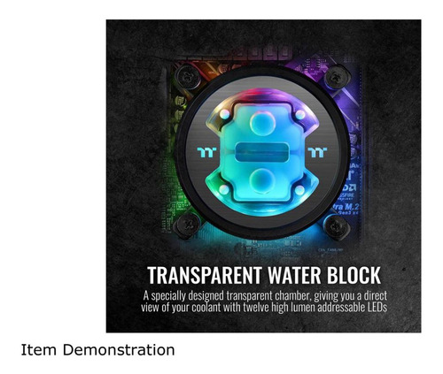 Thermaltake Bloco De Água Cpu Pacific W7 Plus Am4/intel