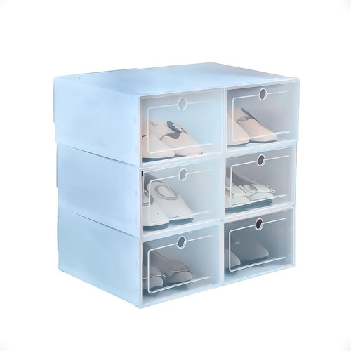 Cajas Estantes Organizador Rack Zapatos  Apilable  Tcs