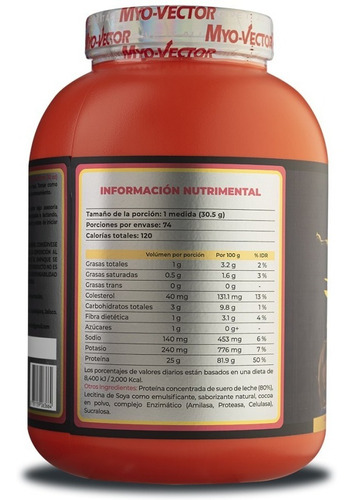 Proteina Myo Vector Kaiosama Whey 5lbs 74serv