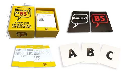 Juego De Mesa Brilliant Or Bs?