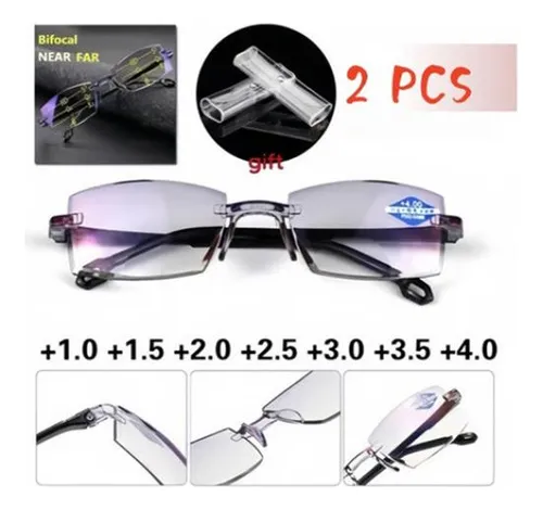 5×gafas Anti - Luz Azul Doble Luz, Lejos Y Cerca