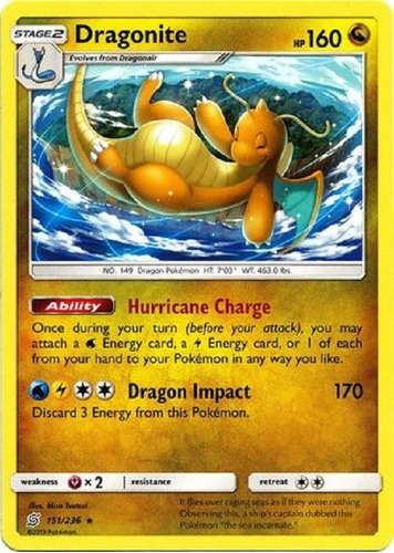 Dragonite 151/236 Raro Pokemon Tcg