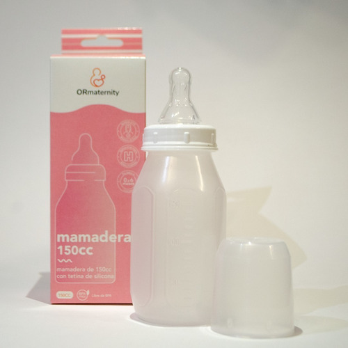 Mamadera 150 Cc - Marca Ormaternity Color Transparente