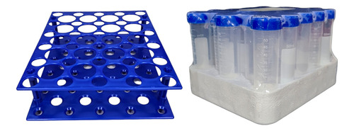 Tubo Para Centrifuga 50ml 25pzs + Gradilla G15 Y 50ml