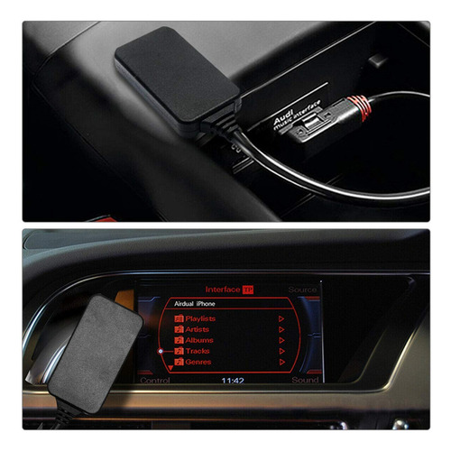 Adaptador Audi Mmi 3g Bt5.0 Con Pantalla De Menú Para A4/a6/