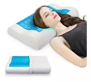 Gm Almohada Ortopedica Memory Pillow Latex + Funda