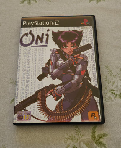 Ps2 Oni Original Europeu Capa Reimpressa (Usado)