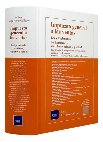 Impuesto General A Las Ventas Ley Y Reglamento 2024
