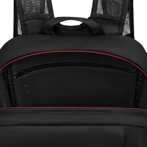 Mochila Empacable, Travel Essentials Victorinox Color Negro Diseño De La Tela Lisa
