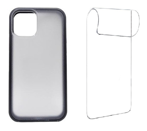 Carcasa Para iPhone 11 Break Color Clear + Lamina Hidrogel