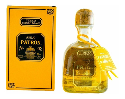 Tequila Patron Añejo 700ml - mL a $393