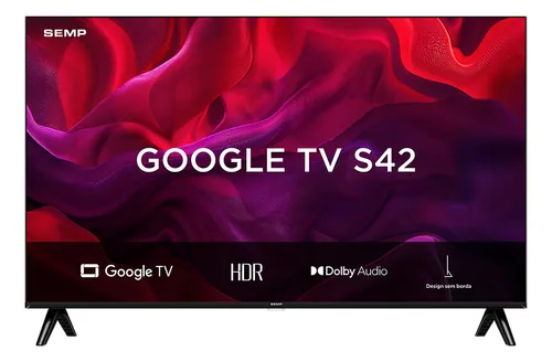 Smart Tv Led Resolução Fhd 43 Semp 43s42 Hdr10 Dolby Audi ...