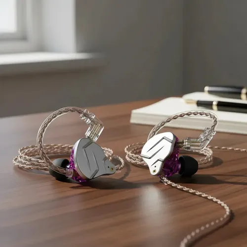 Fone de ouvido in-ear KZ Audio ZSN Pro Standard purple | MercadoLivre