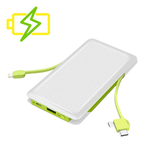 Power Bank Carregador Portátil 20000mah Powerbank Sem Fio Universal Android iPhone Usb Asb Shopstore