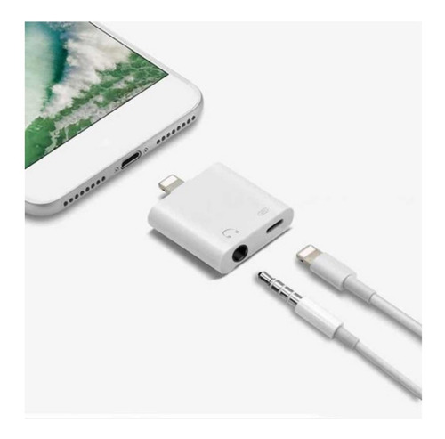 Adaptador De Auriculares Y Cargador Para iPhone Y iPad