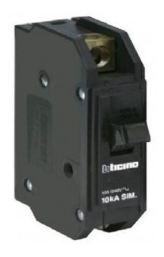 Breaker Bticino 1x20 Superficial Usado. U-1x20sbt