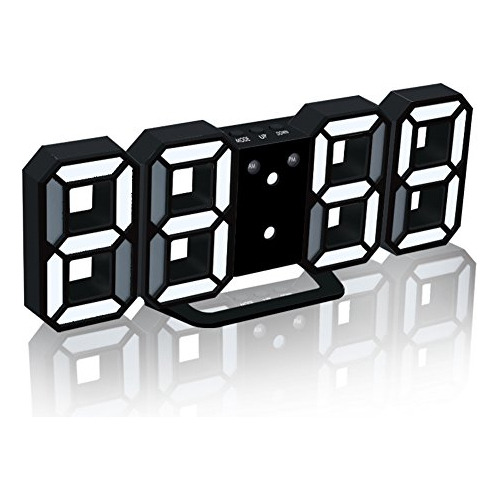 Eaagd Reloj Despertador Digital Electrónico, Con Luz Led [ve