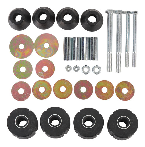 Kit De Herrajes De Caucho Para Montaje En Cabina C677204 Mej
