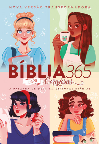 Livro Bíblia 365 Para Corajosas (nvt)