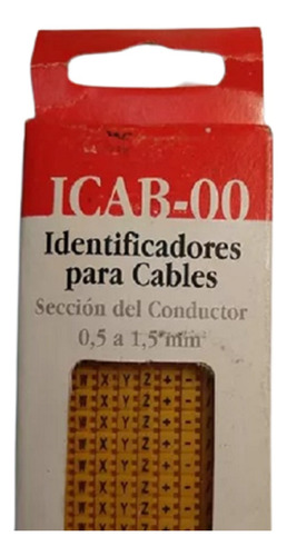 Identificador Cable De 0.5 A 1.5 Mm² Zoloda Icab-00-co