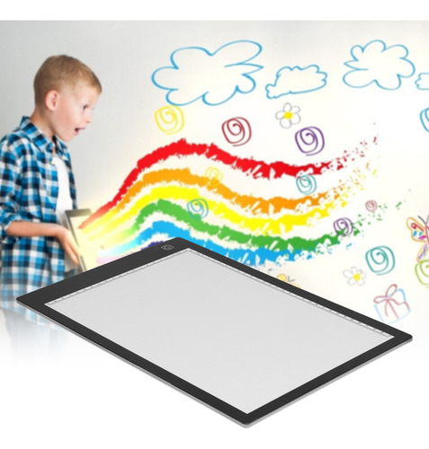 Tablero De Copia Led Portátil A4, Gráfico De Dibujo Luminoso