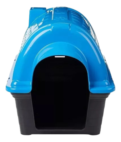 Casa Plastica N2 Azul Ideal Dog