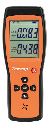 Temtop H2 Detector Calidad Aire Profesional Hcho Tvoc Tiempo